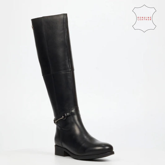 Haylan 2 Genuine Leather - Black